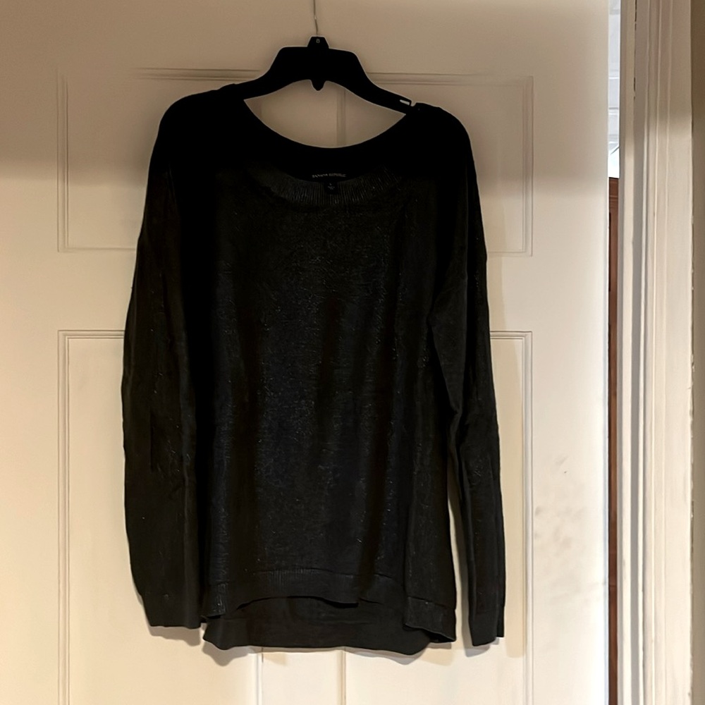 Dark charcoal grey with a little shimmer - banana republic